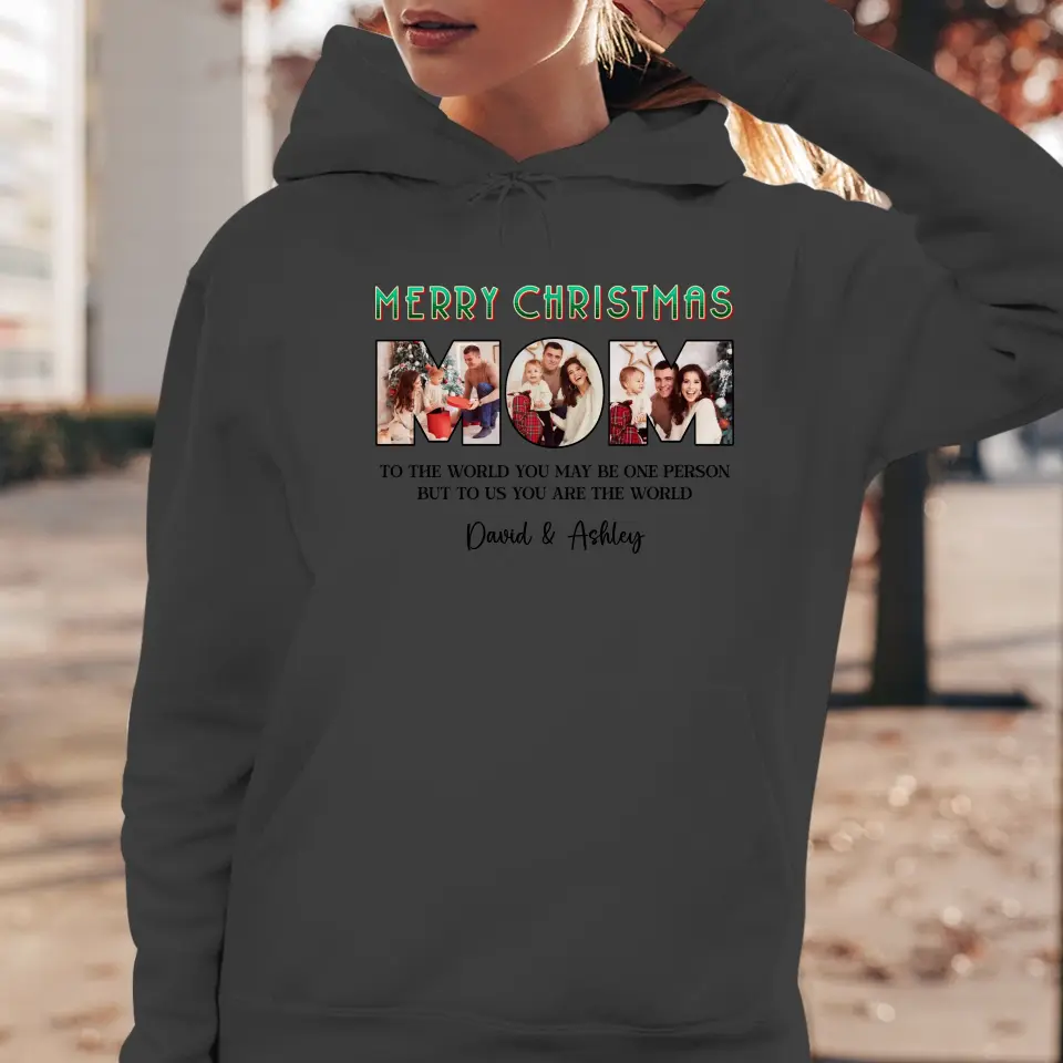 Merry Christmas Mommy - Custom Name - Personalized Gifts For Mom - Sweater