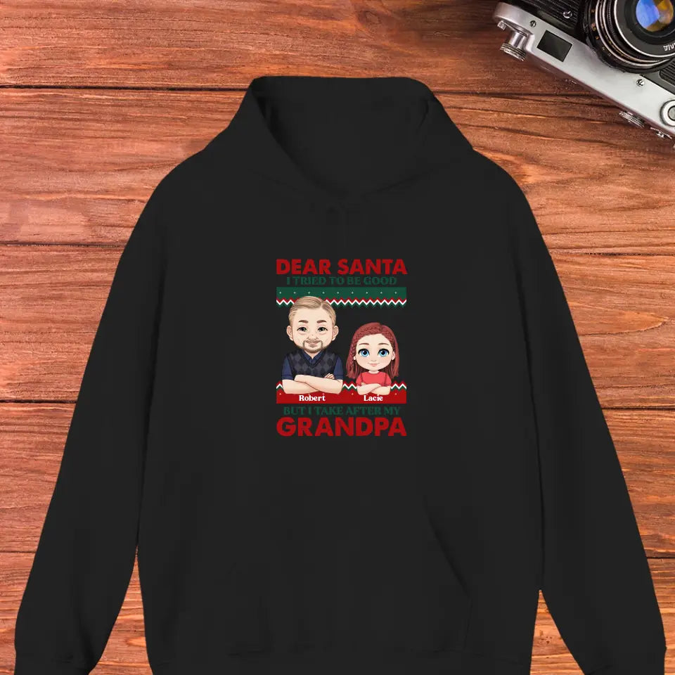 Dear Santa - Custom Quote - Personalized Gifts For Grandparents - T-shirt