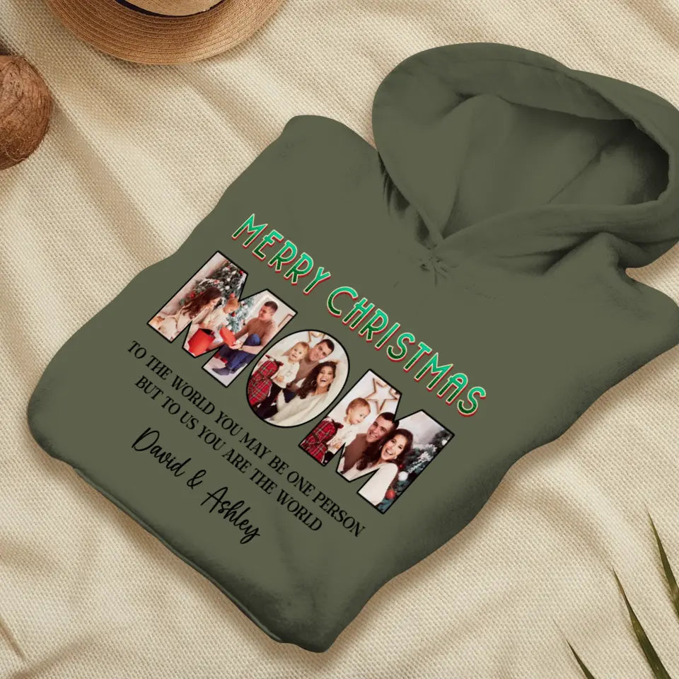 Merry Christmas Mommy - Custom Name - Personalized Gifts For Mom - Sweater