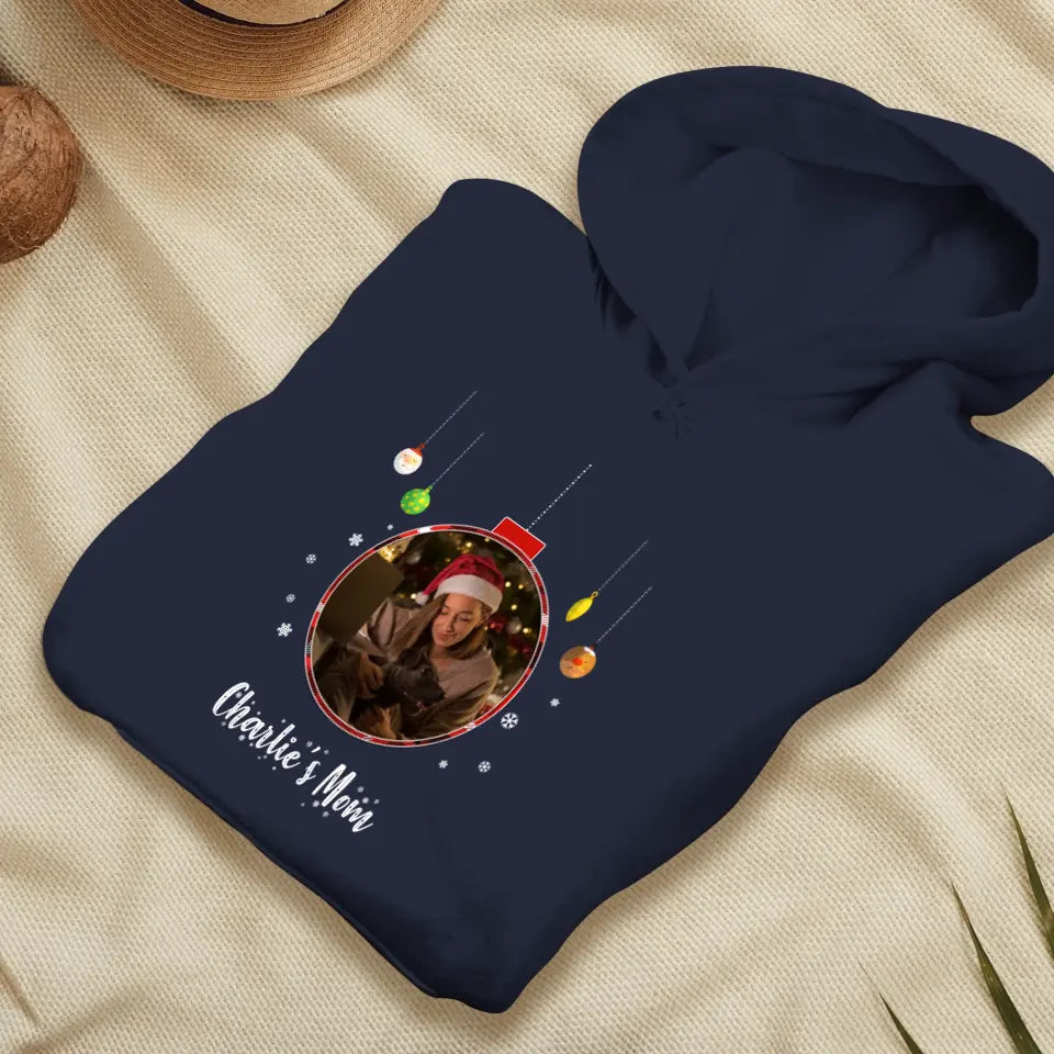 Christmas Ornament - Custom Photo - Personalized Gifts For Dog Lovers - T-shirt