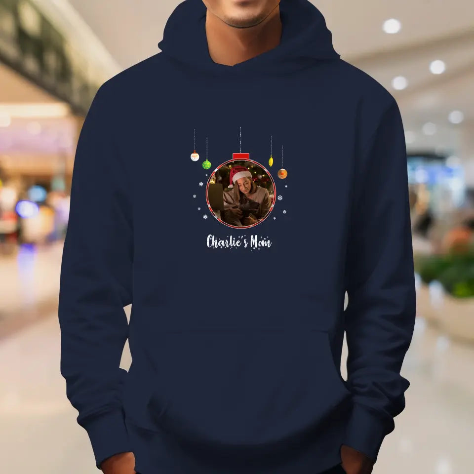 Christmas Ornament - Custom Photo - Personalized Gifts For Dog Lovers - T-shirt