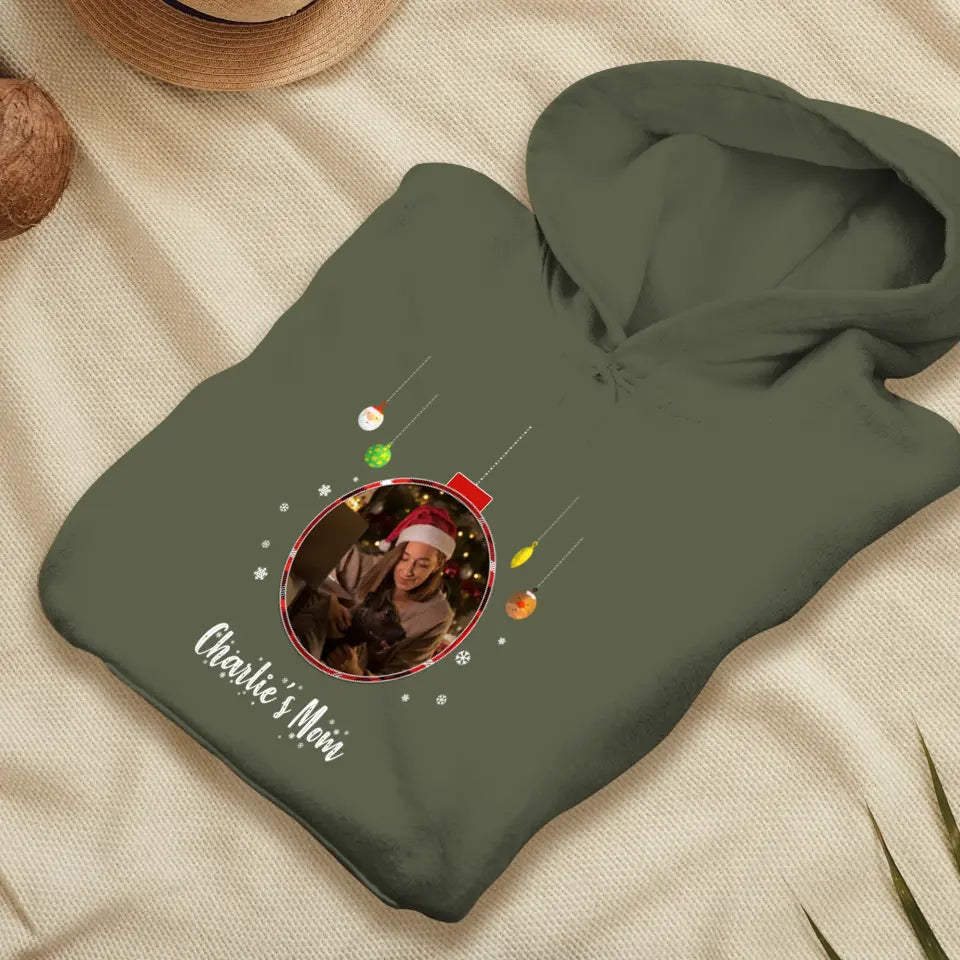 Christmas Ornament - Custom Photo - Personalized Gifts For Dog Lovers - T-shirt