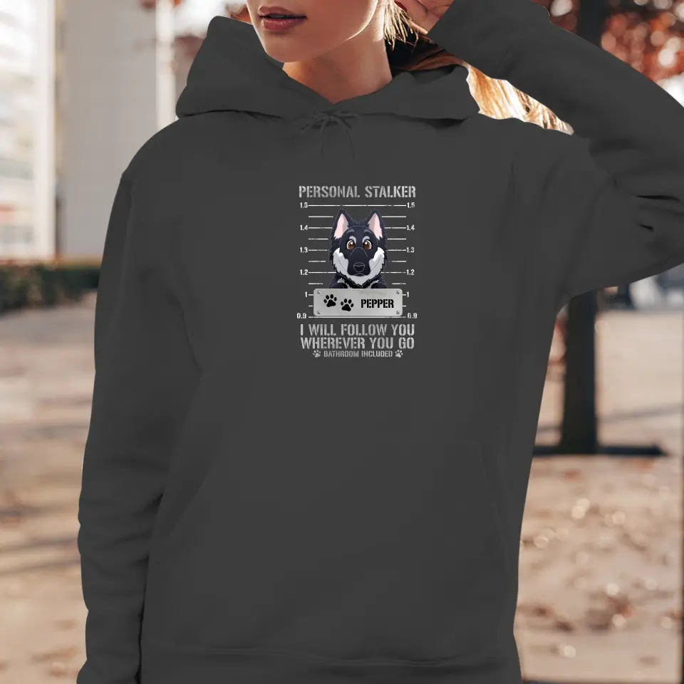 Personal Stalker - Custom Pet - Personalized Gifts for Dog Lovers - Unisex Sweater