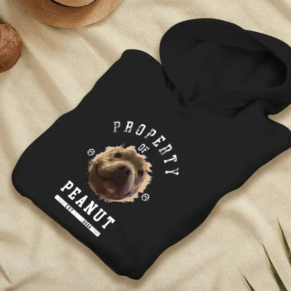 Dog Property - Custom Photo - Personalized Gifts For Dog Lovers - Unisex T-shirt