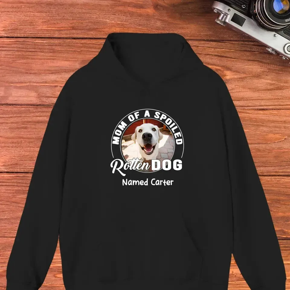 Spoiled Rotten - Custom Photo - Personalized Gifts for Dog Lovers - Unisex Sweater