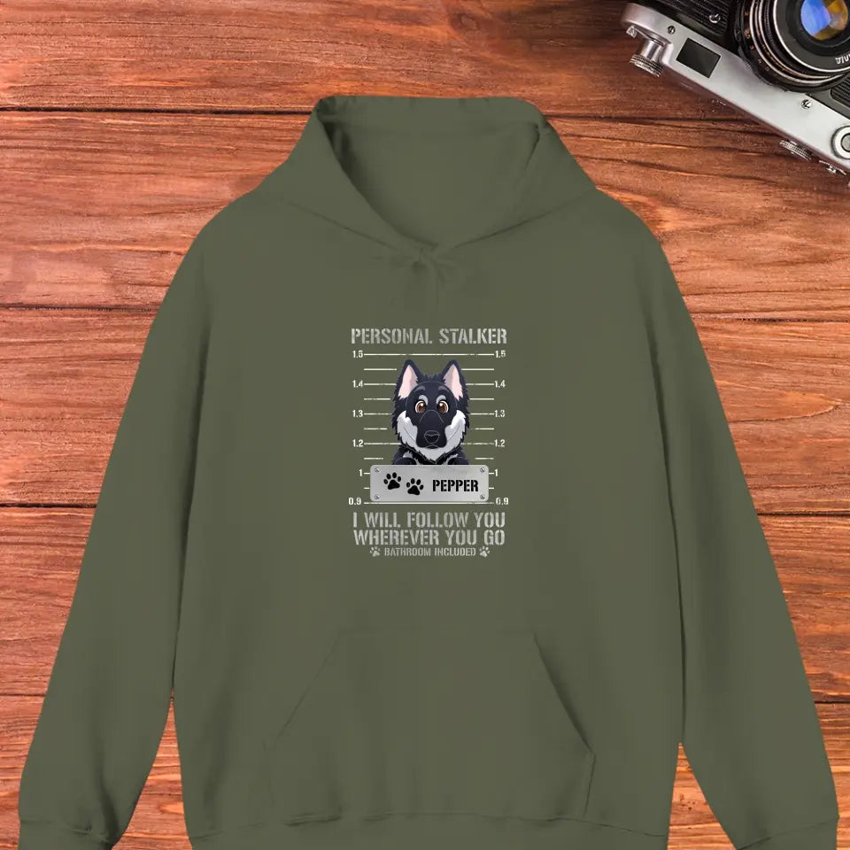 Personal Stalker - Custom Pet - Personalized Gifts for Dog Lovers - Unisex Sweater