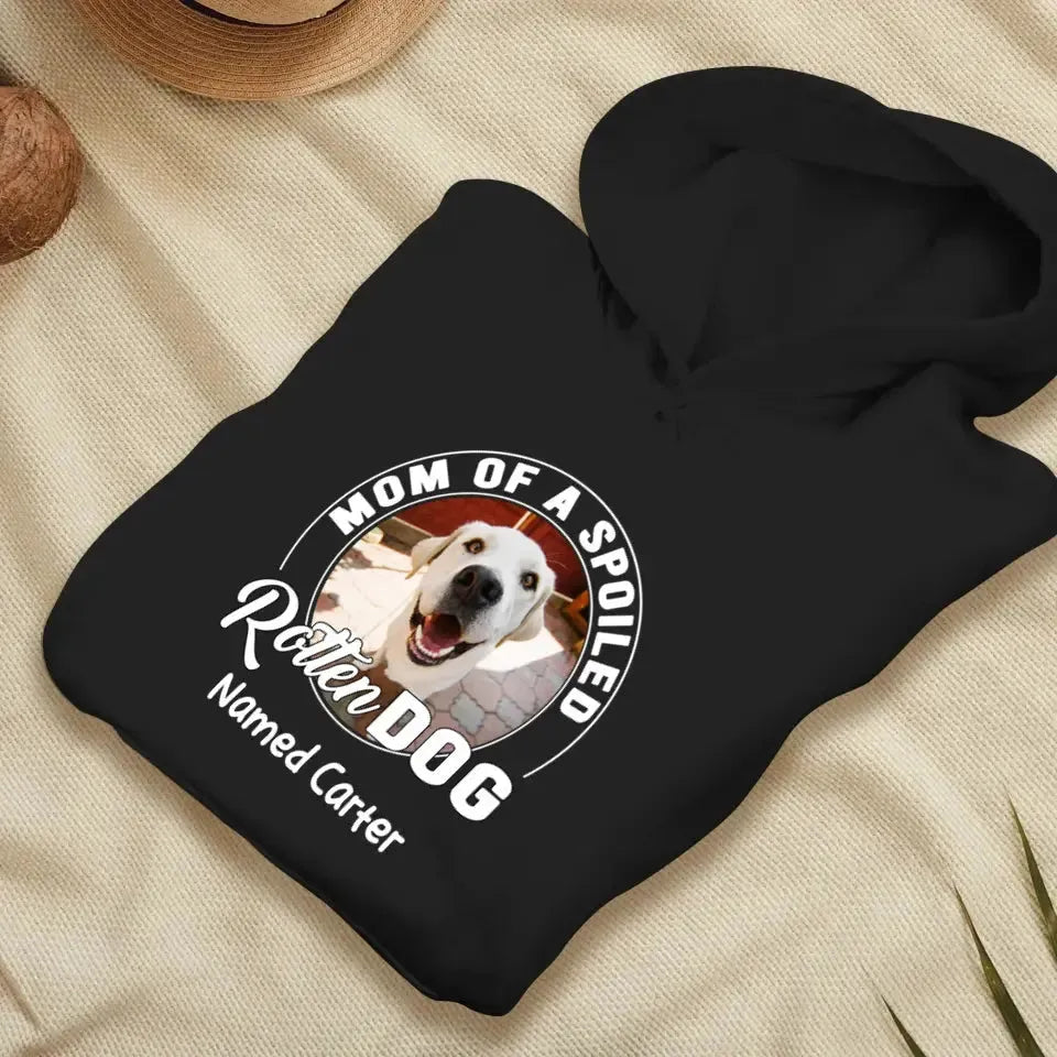 Spoiled Rotten - Custom Photo - Personalized Gifts for Dog Lovers - Unisex Sweater