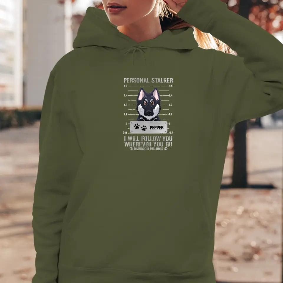 Personal Stalker - Custom Pet - Personalized Gifts for Dog Lovers - Unisex Sweater