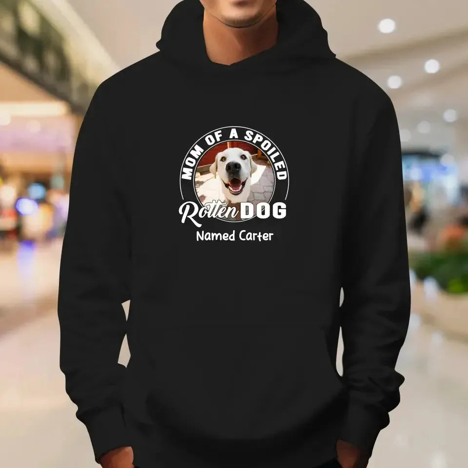 Spoiled Rotten - Custom Photo - Personalized Gifts for Dog Lovers - Unisex Sweater