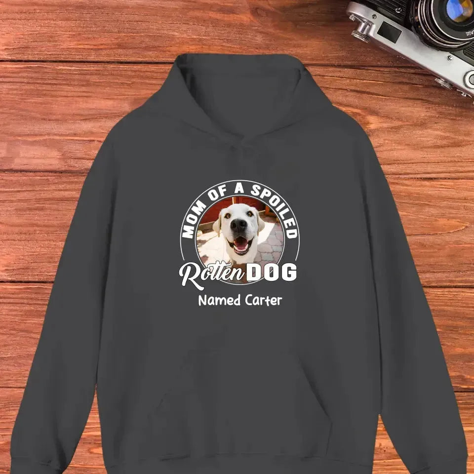 Spoiled Rotten - Custom Photo - Personalized Gifts for Dog Lovers - Unisex Sweater