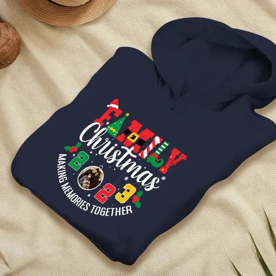 Family Christmas 2023 - Custom Photo - Personalized Gifts for Family - Sweater