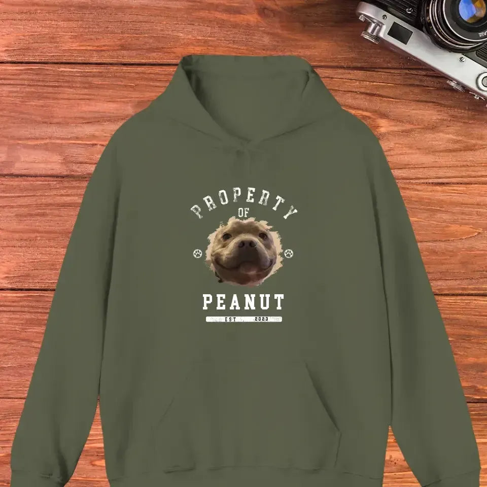 Dog Property - Custom Photo - Personalized Gifts for Dog Lovers - Unisex Sweater