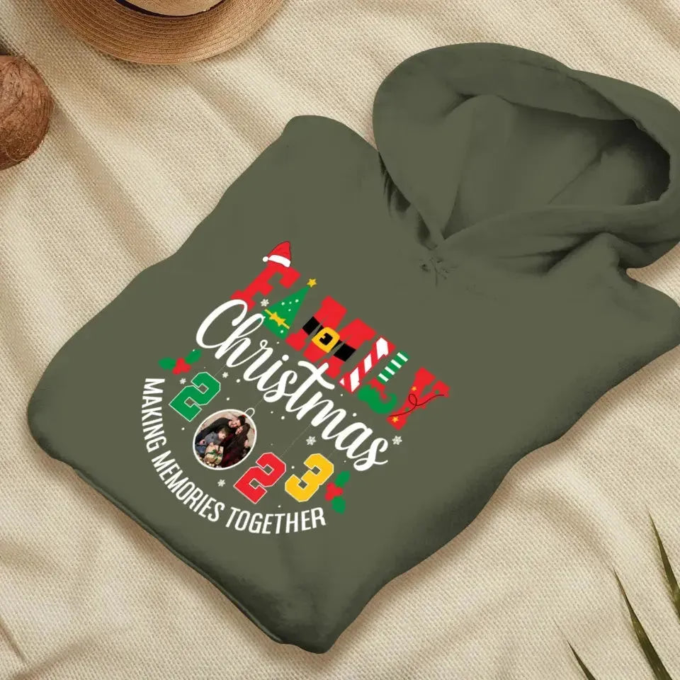 Family Christmas 2023 - Custom Photo - Personalized Gifts for Family - Sweater