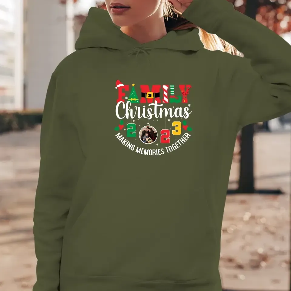 Family Christmas 2023 - Custom Photo - Personalized Gifts for Family - Sweater