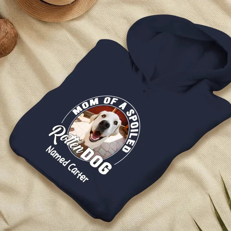 Spoiled Rotten - Custom Photo - Personalized Gifts for Dog Lovers - Unisex Sweater