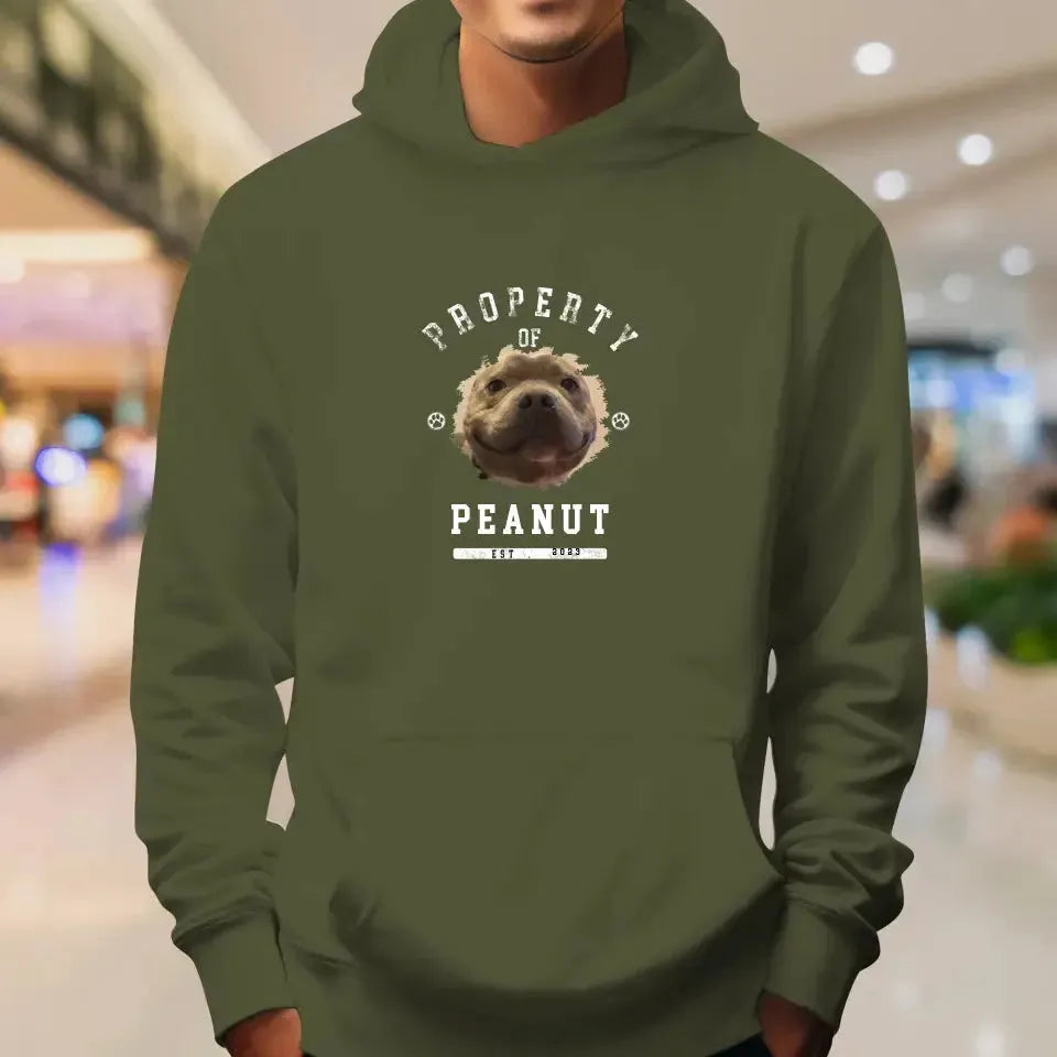 Dog Property - Custom Photo - Personalized Gifts For Dog Lovers - Unisex T-shirt