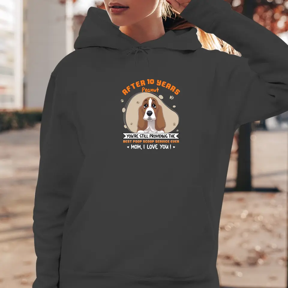 Best Poop Scoop Service - Custom Quote - Personalized Gifts for Dog Lovers - Unisex Sweater