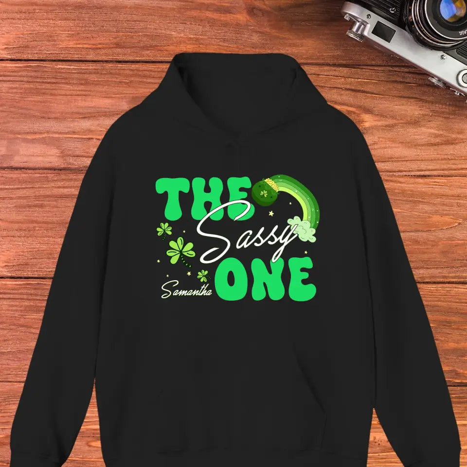 The Drunk One - Custom Quote - Personalized Gifts 
 For Yourself - T-Shirt