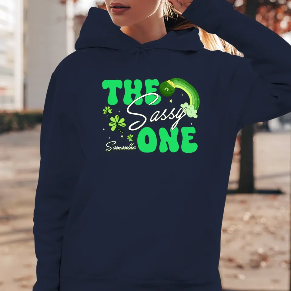 The Drunk One - Custom Quote - Personalized Gifts 
 For Yourself - T-Shirt