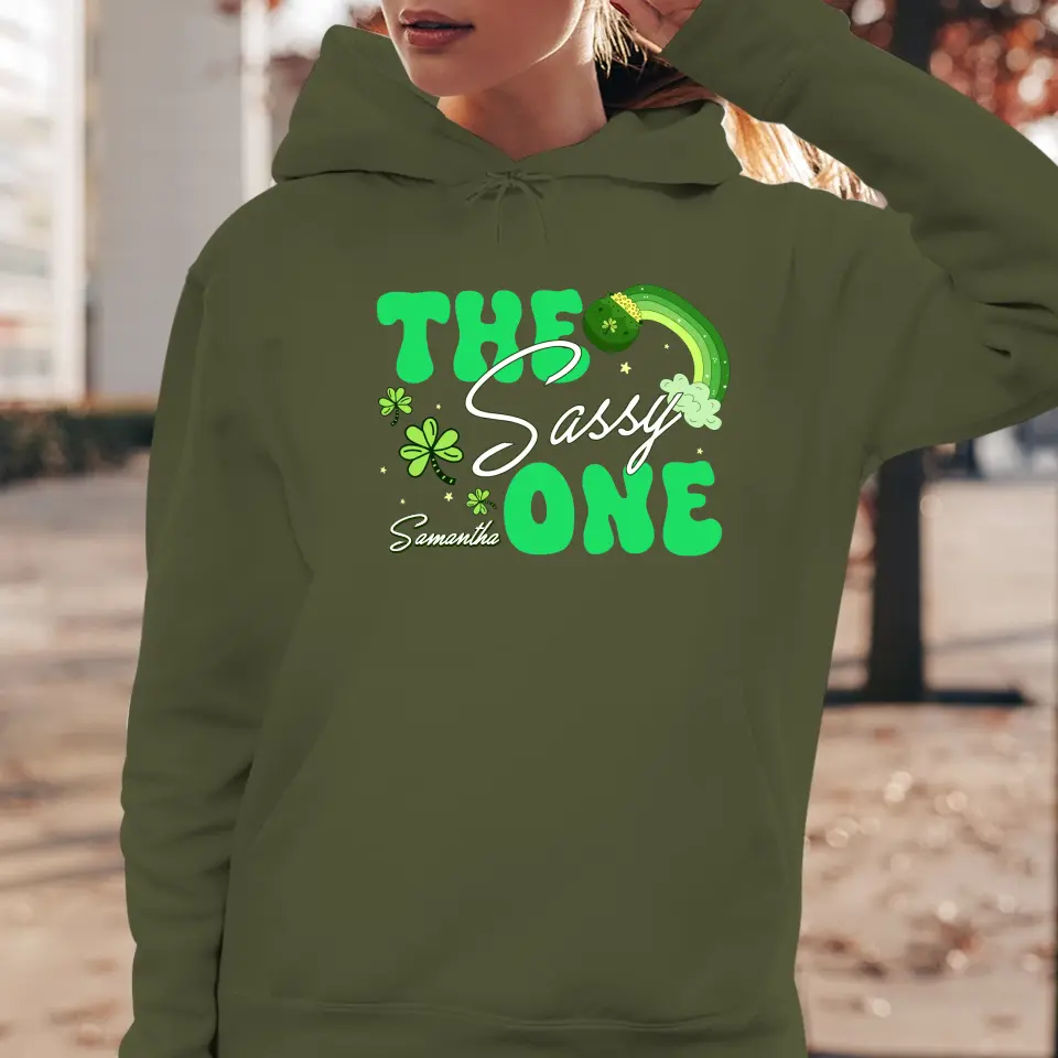 The Drunk One - Custom Quote - Personalized Gifts For Yourself - Sweater