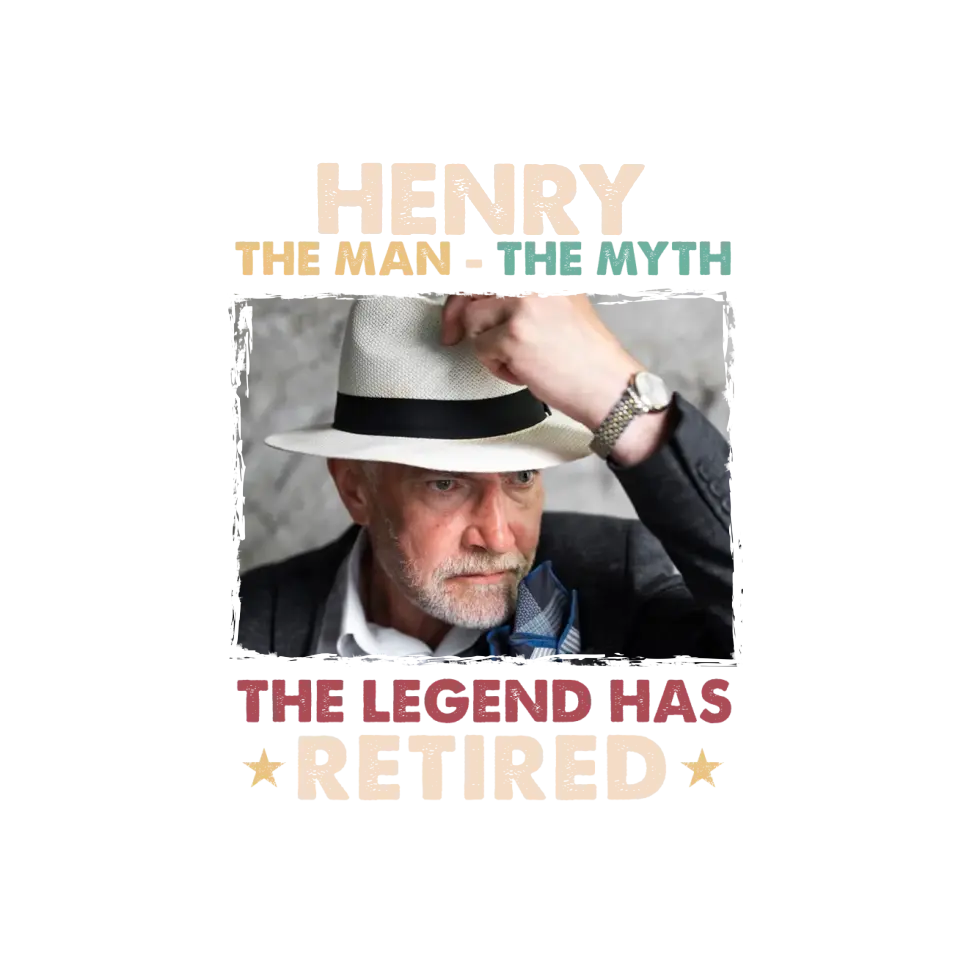 The Legend Has Retired - Personalized Gifts For Dad - Unisex Hoodie