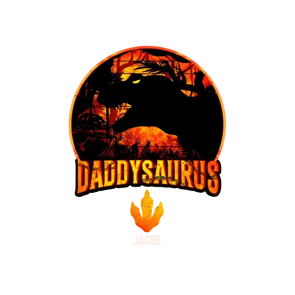 Daddysaurus - Personalized Gifts For Dad - Unisex T-shirt