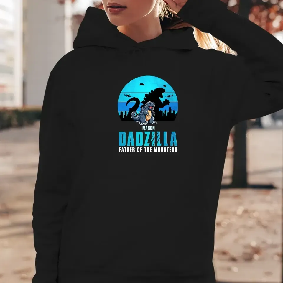 Dadzilla - Personalized Gifts For Dad - Unisex Sweater