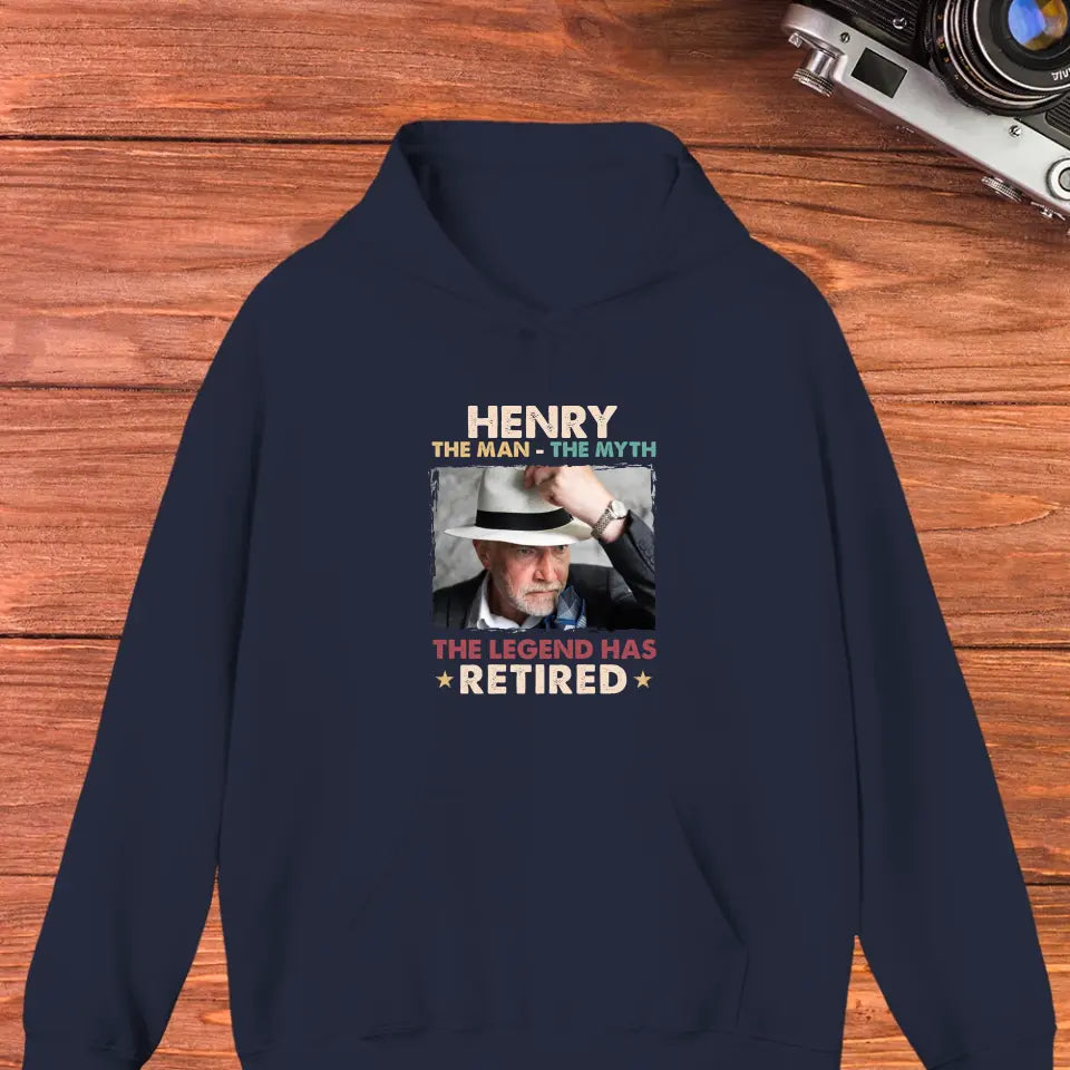 The Legend Has Retired - Personalized Gifts For Dad - Unisex Sweater