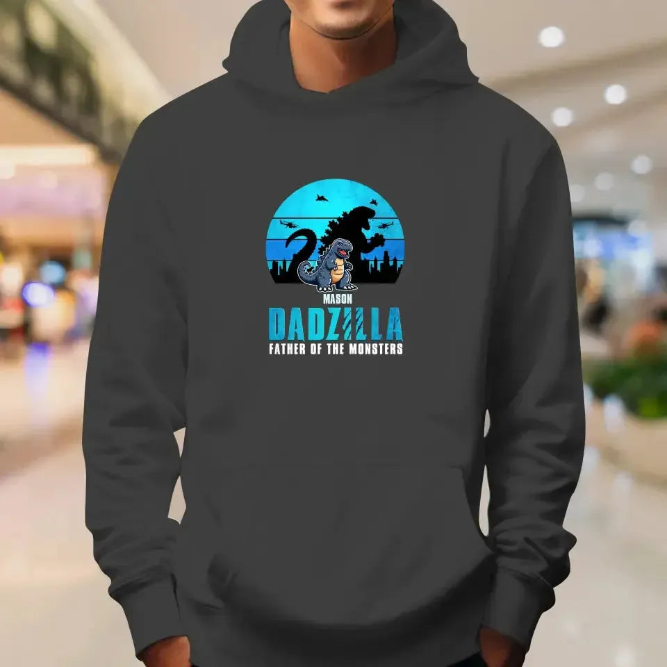 Dadzilla - Personalized Gifts For Dad - Unisex Sweater