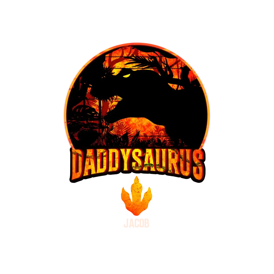 Daddysaurus - Personalized Gifts For Dad - Unisex Sweater