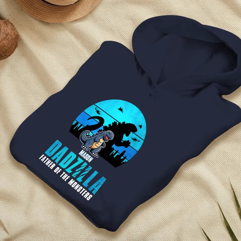 Dadzilla - Personalized Gifts For Dad - Unisex Hoodie