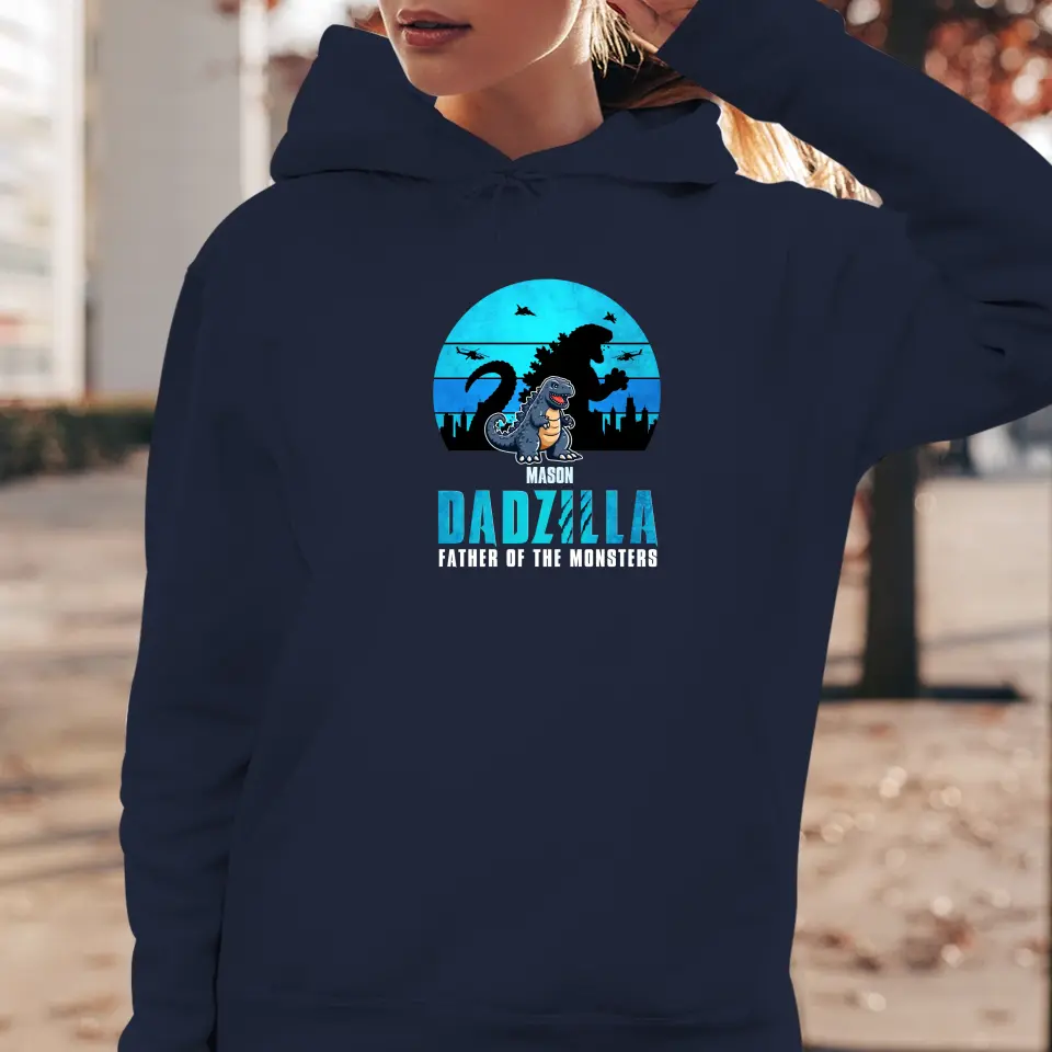 Dadzilla - Personalized Gifts For Dad - Unisex T-shirt