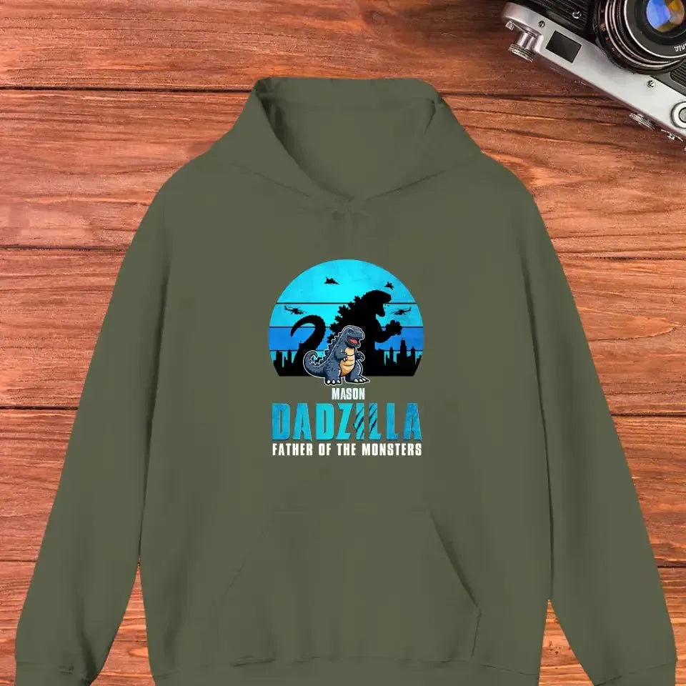 Dadzilla - Personalized Gifts For Dad - Unisex Sweater