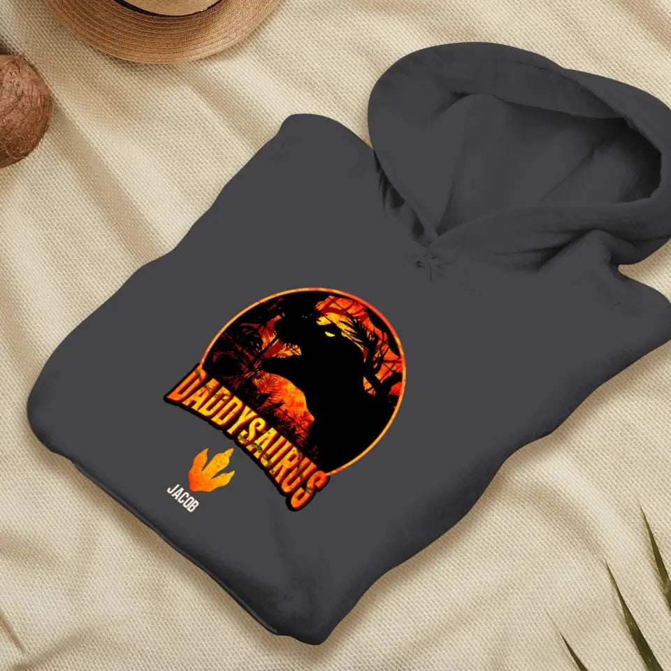 Daddysaurus - Personalized Gifts For Dad - Unisex Sweater