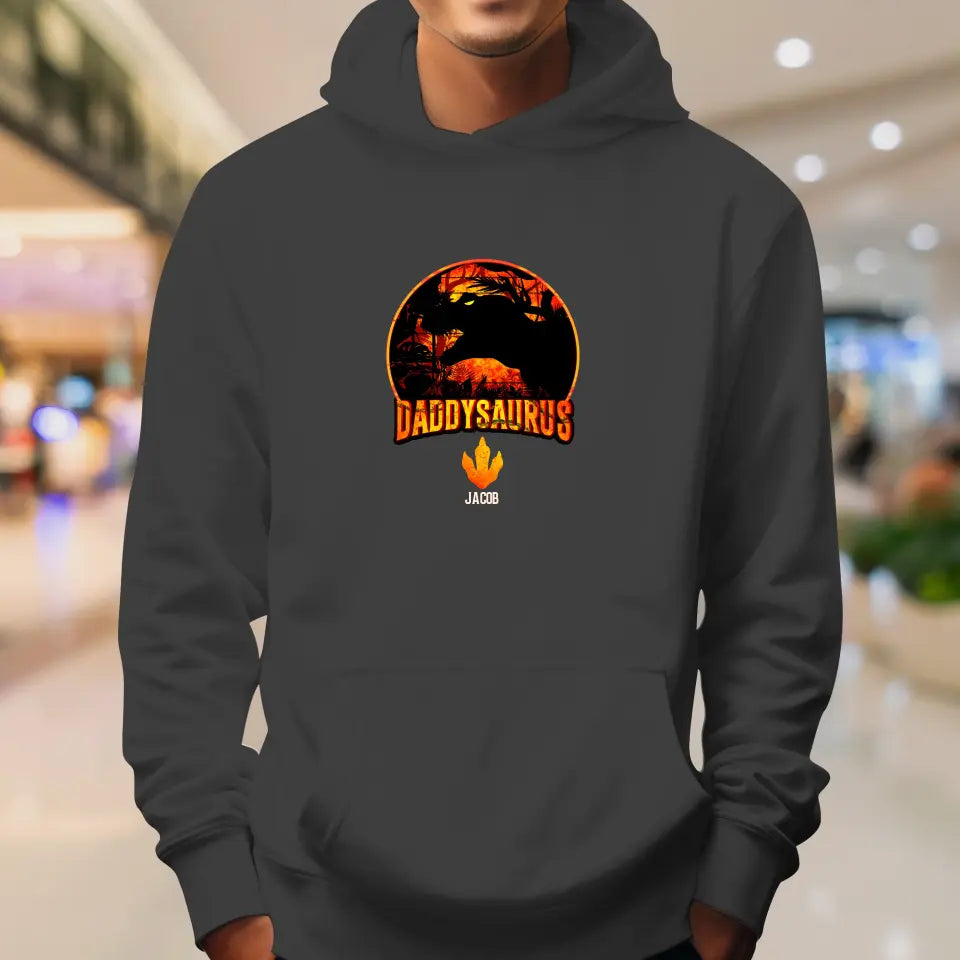 Daddysaurus - Personalized Gifts For Dad - Unisex Sweater