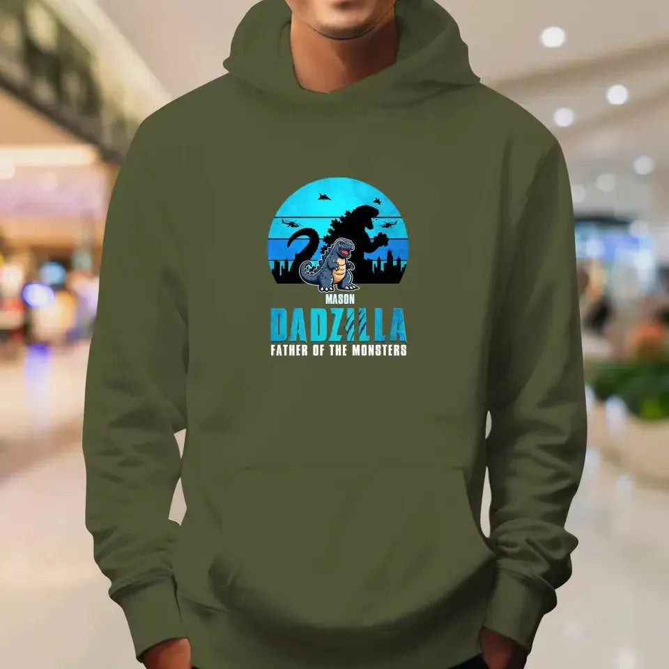 Dadzilla - Personalized Gifts For Dad - Unisex Sweater