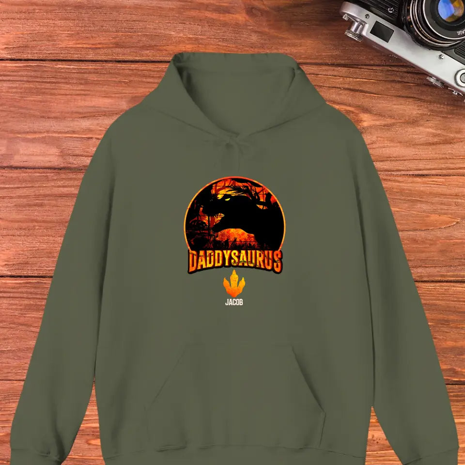 Daddysaurus - Personalized Gifts For Dad - Unisex Sweater