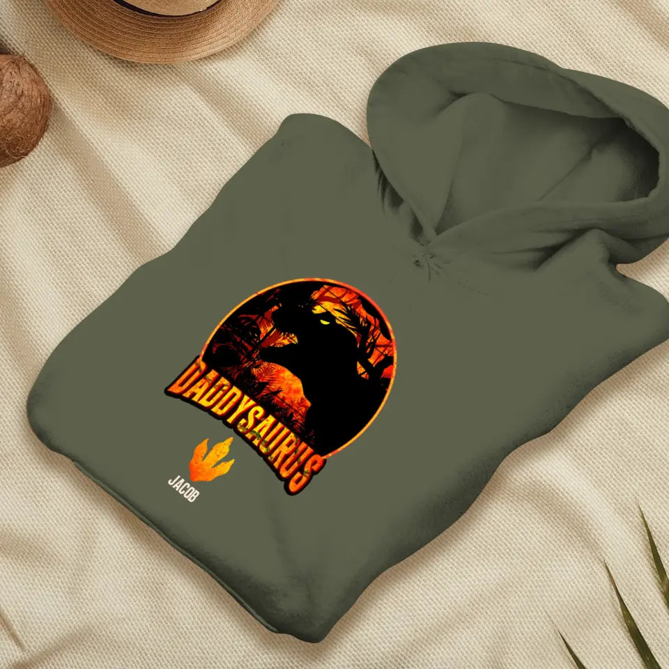 Daddysaurus - Personalized Gifts For Dad - Unisex Sweater