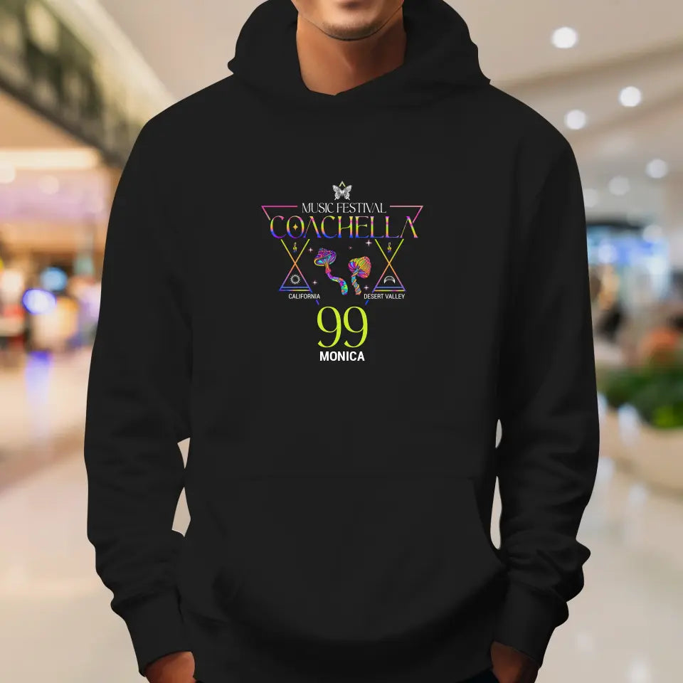 Music Festival Coachella - Personalized Gifts For Her - Unisex Hoodie