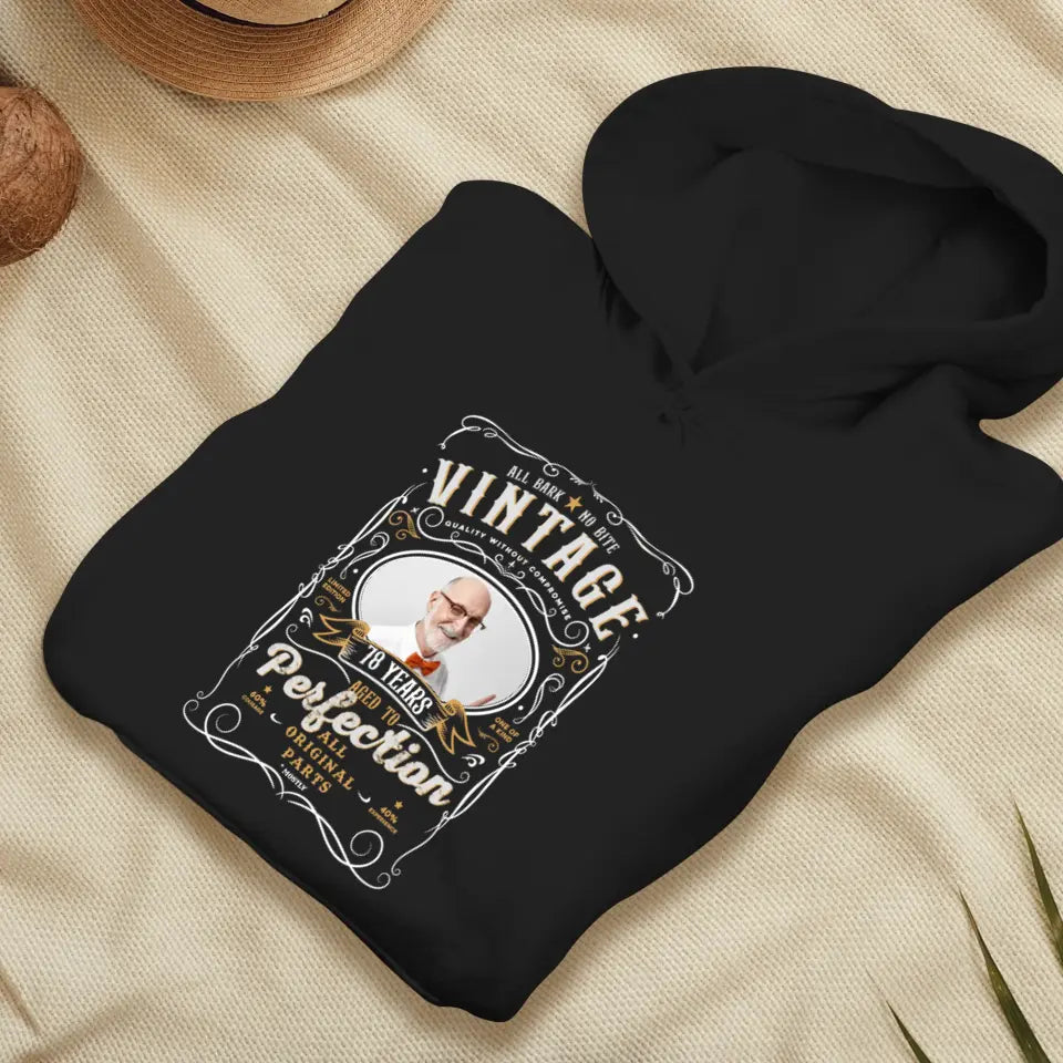 Vintage Birthday - Personalized Gifts For Dad - Unisex Hoodie