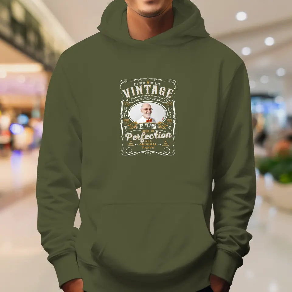 Vintage Birthday - Personalized Gifts For Dad - Unisex Sweater