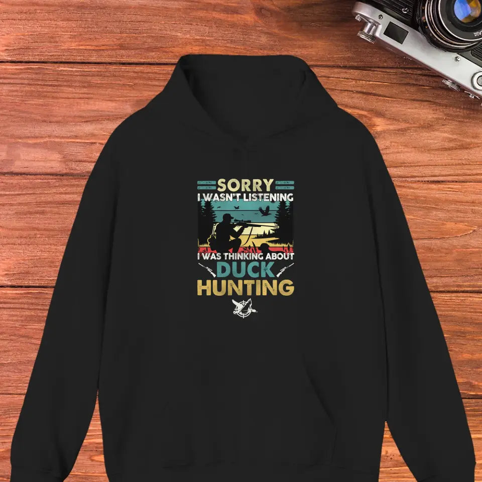 Sorry I Wasn't Listening - Custom Animal - Personalized Gifts For Grandpa - Unisex T-shirt