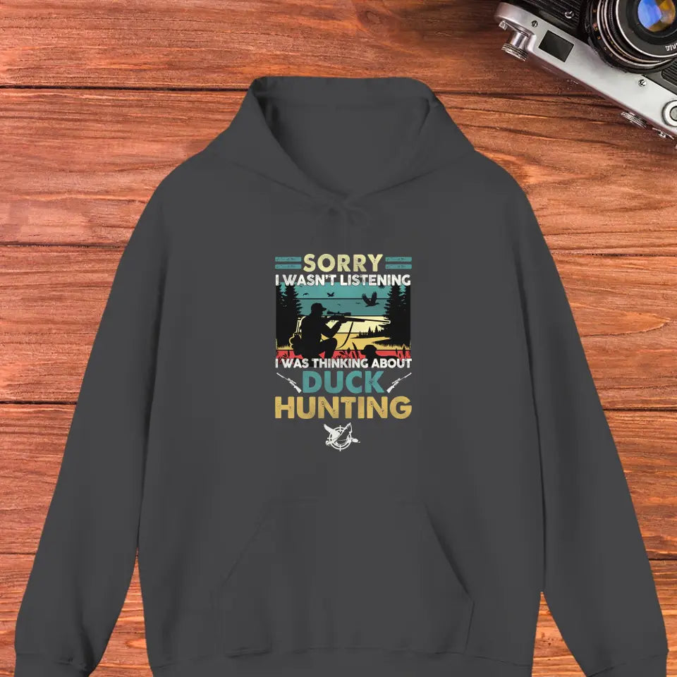 Sorry I Wasn't Listening - Custom Animal - Personalized Gifts For Grandpa - Unisex T-shirt