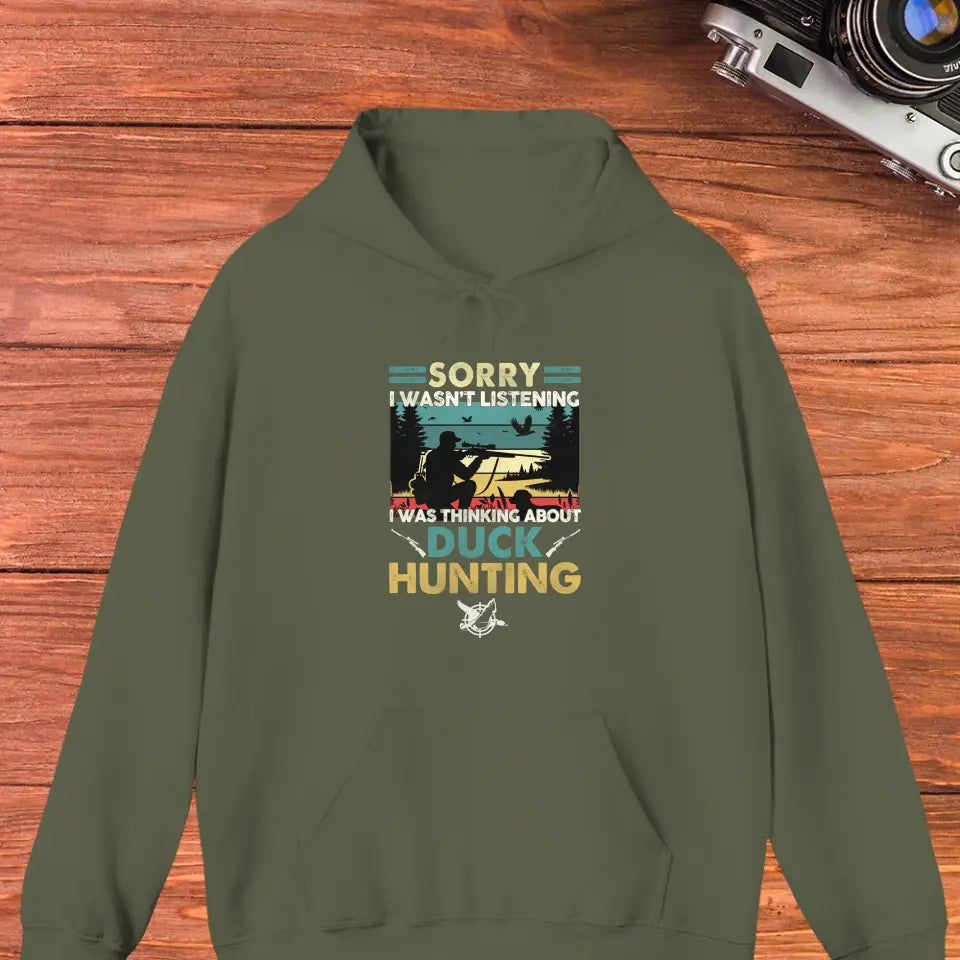 Sorry I Wasn't Listening - Custom Animal - Personalized Gifts For Grandpa - Unisex T-shirt