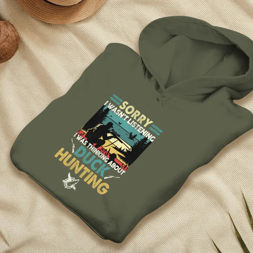 Sorry I Wasn't Listening - Custom Animal - Personalized Gifts For Grandpa - Unisex Sweater