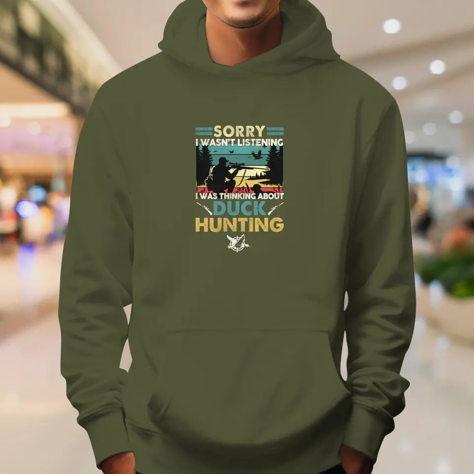 Sorry I Wasn't Listening - Custom Animal - Personalized Gifts For Grandpa - Unisex Sweater