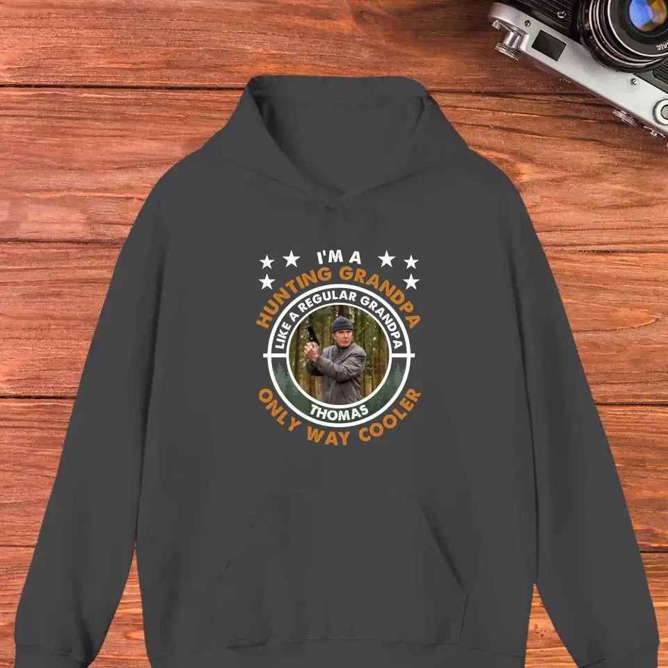 Hunting Grandpa - Personalized Gifts For Grandpa - Unisex Sweater