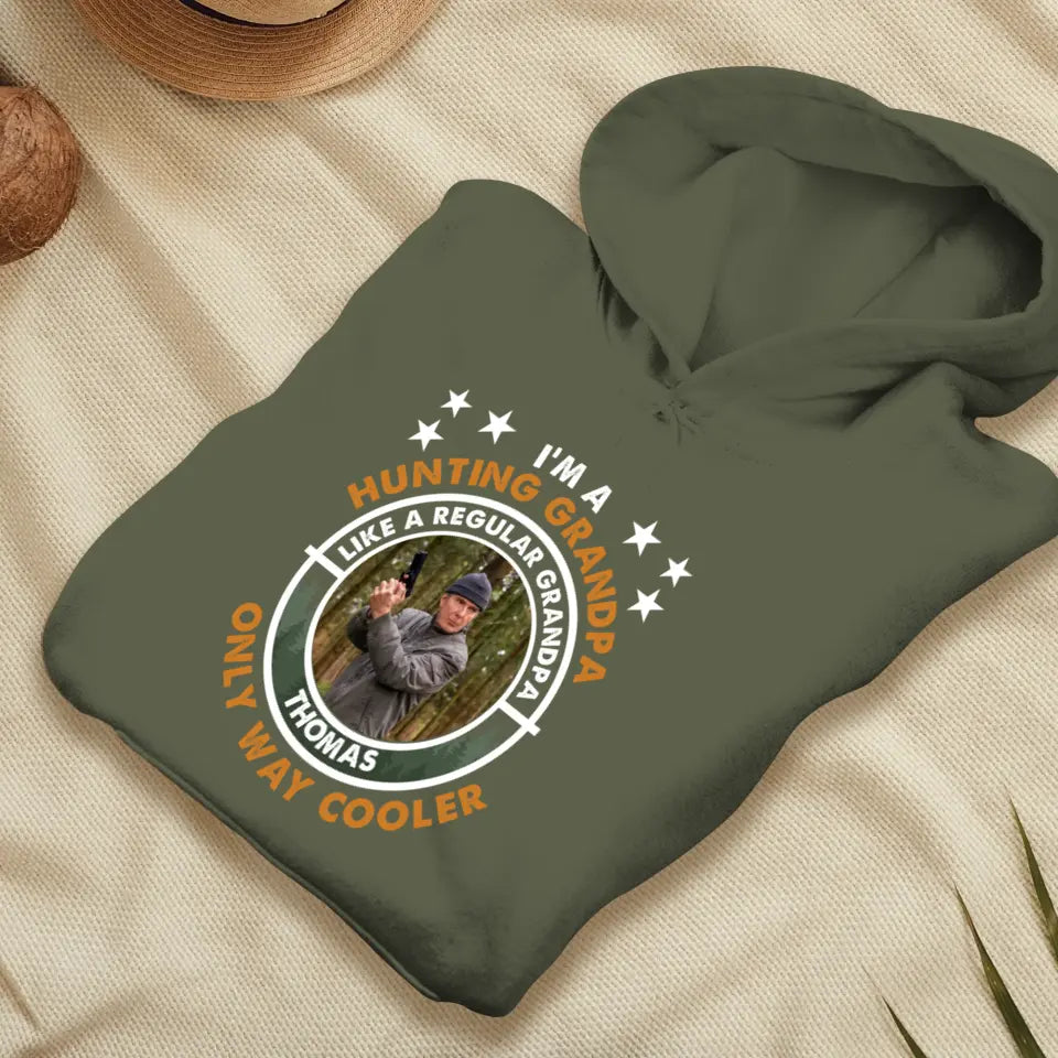 Hunting Grandpa - Personalized Gifts For Grandpa - Unisex T-Shirt