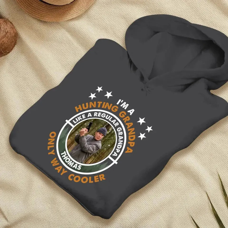 Hunting Grandpa - Personalized Gifts For Grandpa - Unisex Hoodie