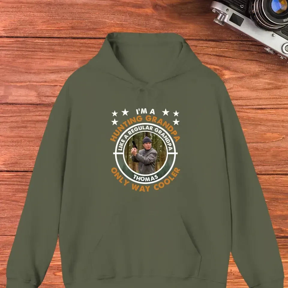 Hunting Grandpa - Personalized Gifts For Grandpa - Unisex Hoodie